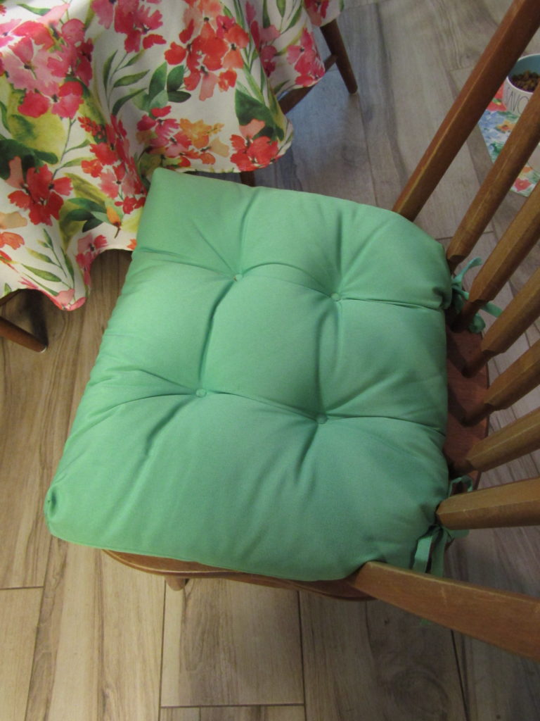 Update a Chair Cushion Susan's Sunny Days