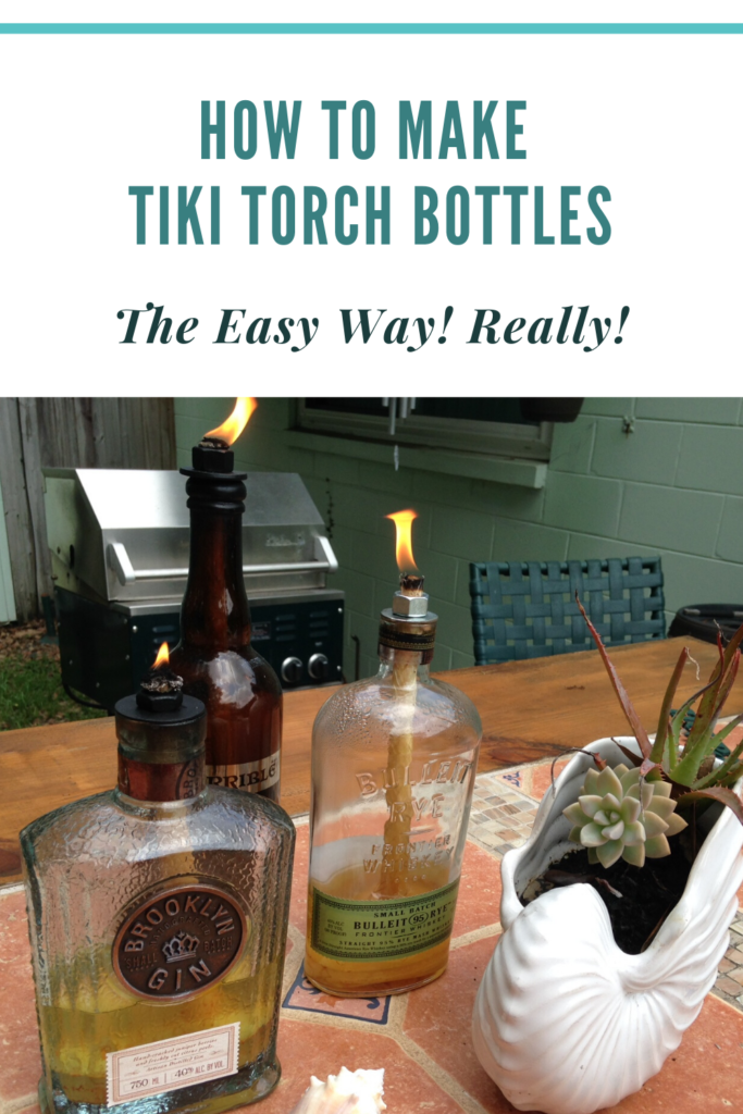 How to make Tiki Torch Bottles