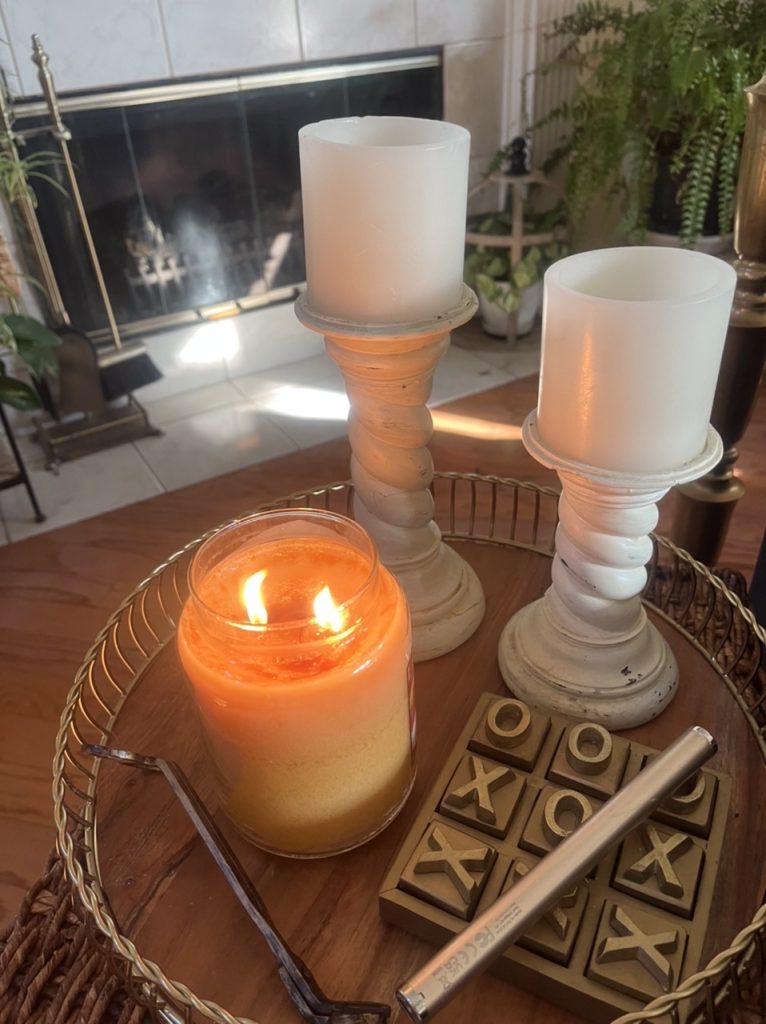 Finished candle. It smells so good!