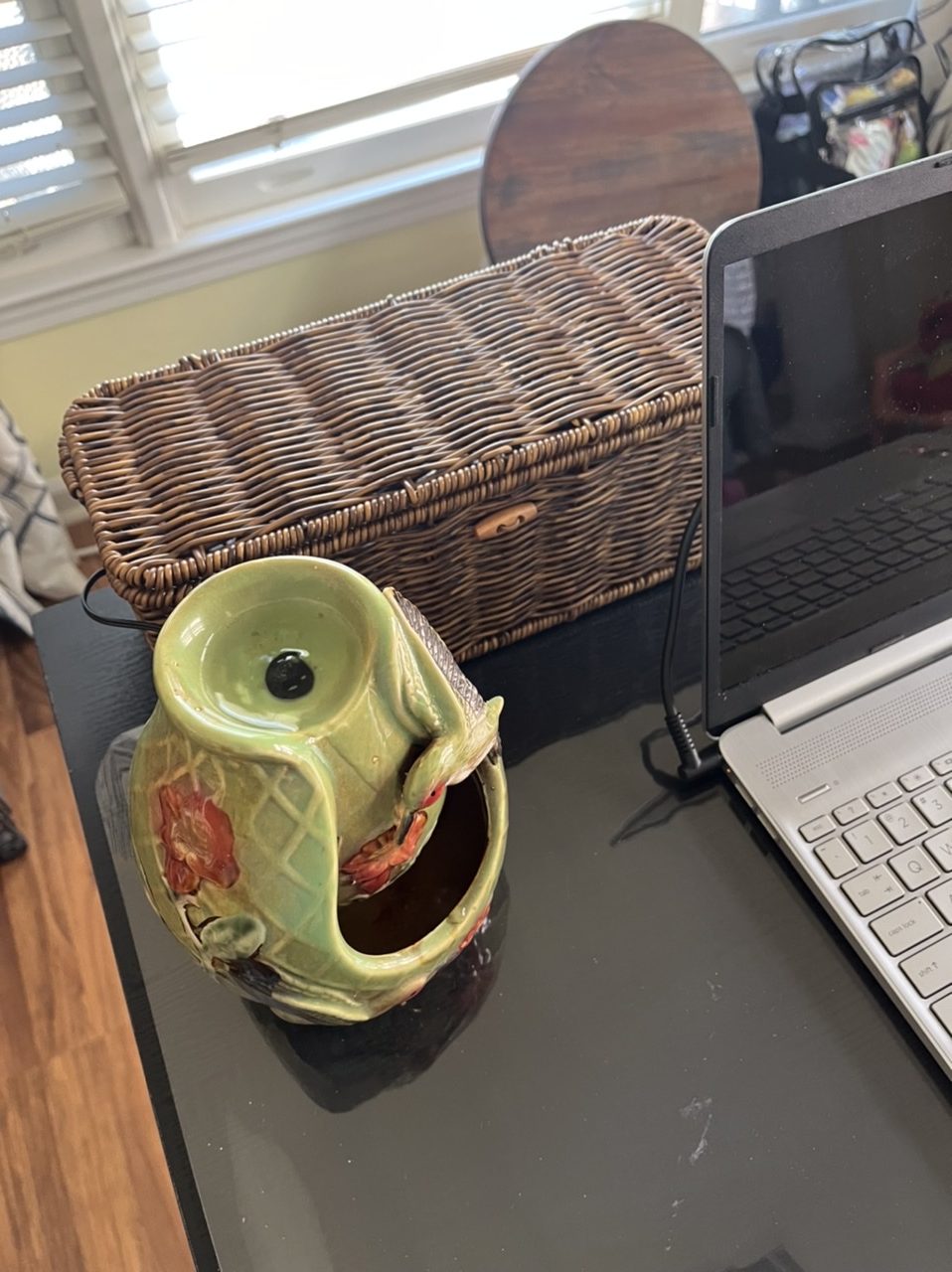 Organize the cords neatly and out of Sight