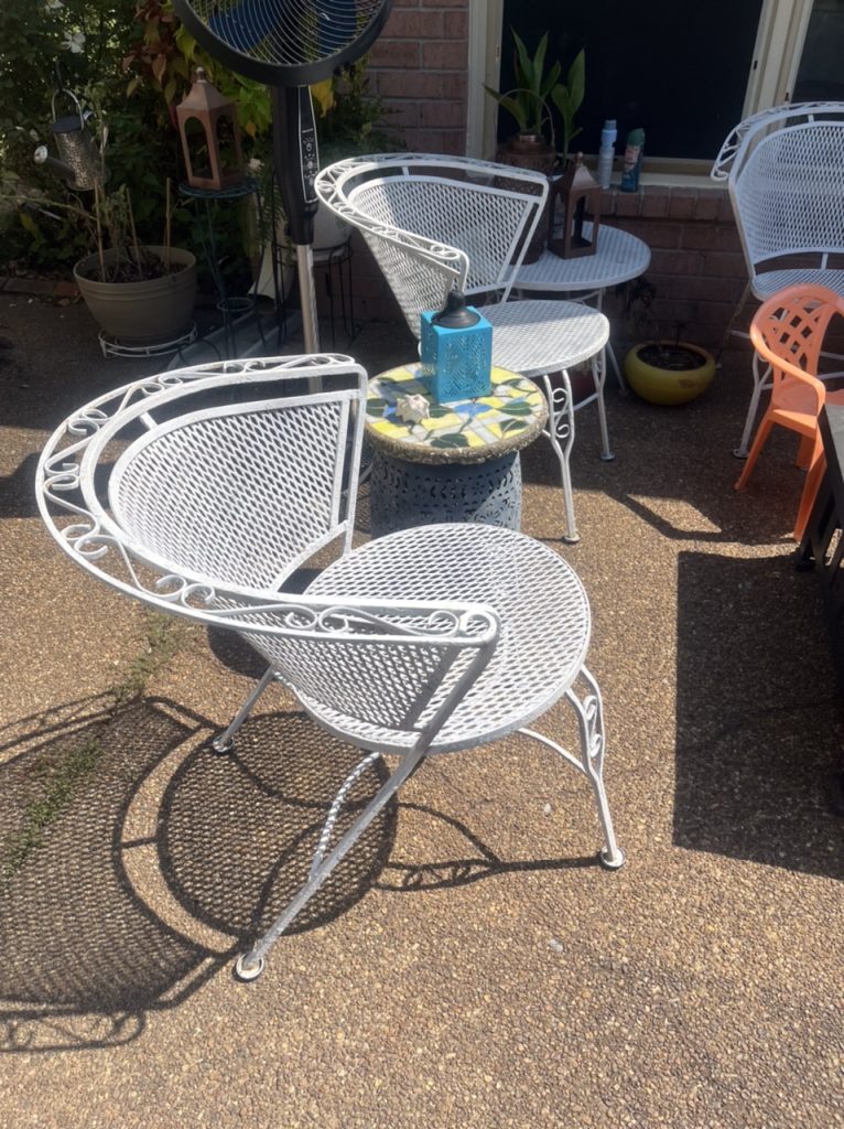 Refreshed with some hard work and spray paint! 